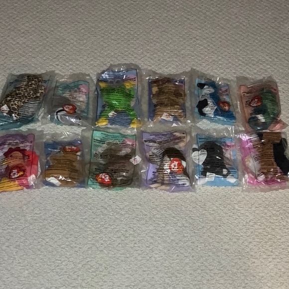 1999 Ty Beanie Babies X McDonalds Collection Of 12 IOP - Picture 2 of 10